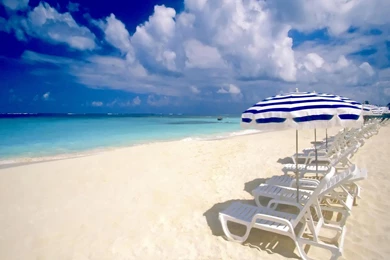 Christmas Beach Wallpapers