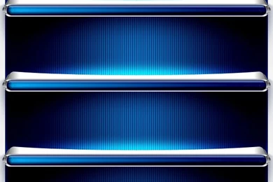 Blue Light Shelves iPhone 5 Wallpapers