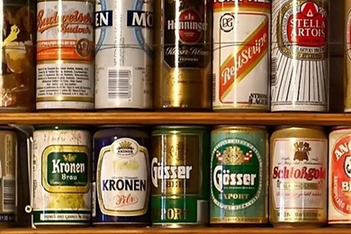 Beer Cans Shelf iPhone 6 Wallpapers / IPod Wallpapers HD   Free Download