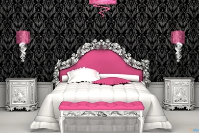 Glamorous Baroque Room Wallpapers