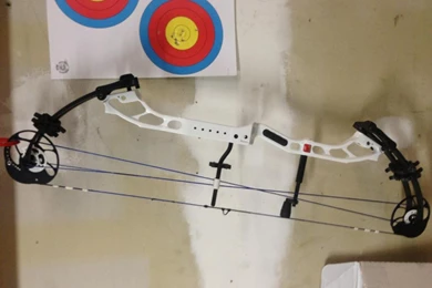 For Sale Pse Phenom White 50 60 With Custom Strings