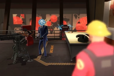 Spy TF2 Laughing Man Team Fortress 2 Ghost In The Shell Wallpapers ...