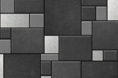 Designer Wallpapers Leather Tiles Koziel F957   MurivaMuriva