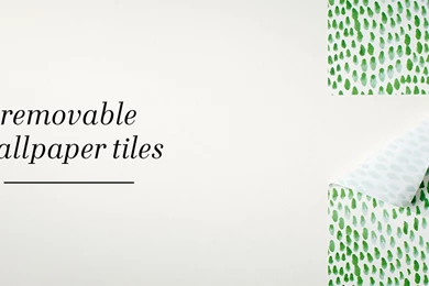 Hygge & West's Removable Wallpapers Tiles