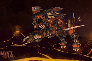 Wallpapers Hayate Image Liger Zoids 1680x1050