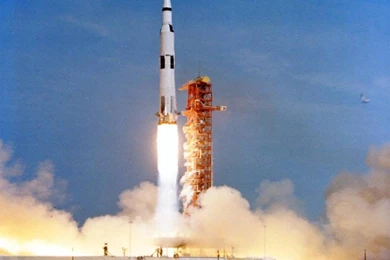 APOLLO 11 LAUNCH 16 JULY 1969 WALLPAPER   (