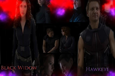 Blackwidow & Hawkeye Wallpapers   Hawkeye & Black Widow Wallpapers ...