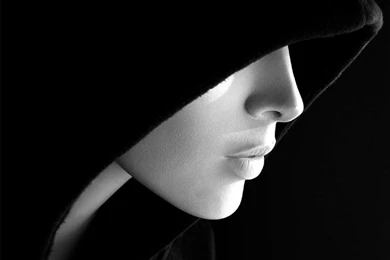 Wallpapers Girl Black