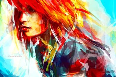 Hayley, Williams, Abstract, Digital, Painting, Wallpaper, High ...