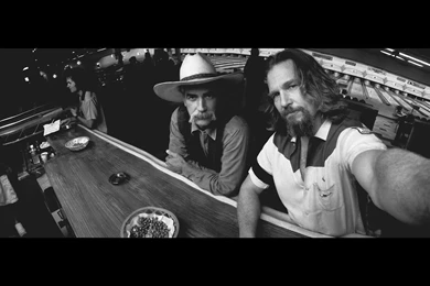 The Big Lebowski BW Bar Jeff Bridges Sam Elliott HD Wallpapers ...