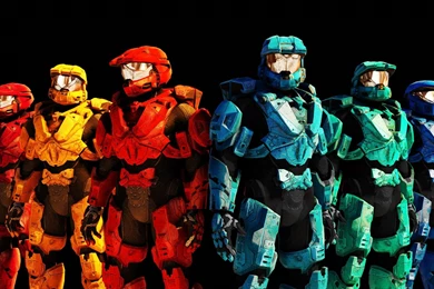 HD Red Vs Blue RVB Comic Wallpapers 1920×1080 Full Size ...