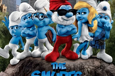 Wallpapers Draw The Smurfs 1280x1024