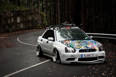 Stance Works Subaru Wagon Wallpapers