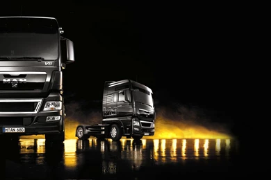 Truck Racing Desktop Background