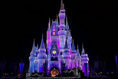 Cinderella Castle Christmas Lightnings Picture (1920+1600 ) 2 ...