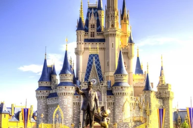 Daytime Cinderella Disney Castle Wallpapers