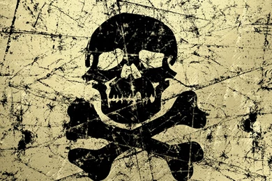 Motorola Droid Razr / Maxx Decal Skin Graffiti Skull And Bones