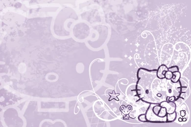 Hello Kitty Wallpapers Purple By Luvphotoshop On DeviantArt