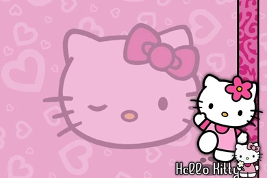 Purple Hello Kitty HD Resolution Wallpapers   Nekeran.com