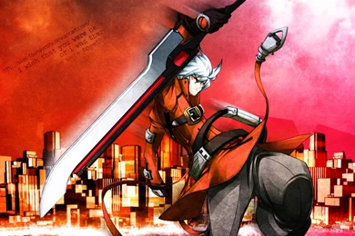 Blazblue: Ragna The Bloodedge   WALLPAPER By Silas Tsunayoshi On ...