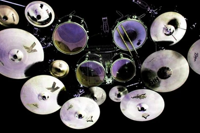 Delightful Heavy Metal Drum Set