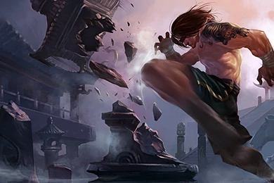 Blind Monk Lee Sin Fan Art   League Of Legends Wallpapers
