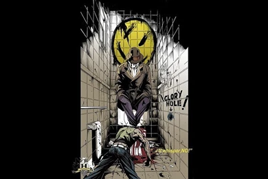 Watchmen DC Comics Rorschach Black Backgrounds Free Desktop ...