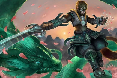 Wukong Skin Splash LoL 8k HD Wallpapers