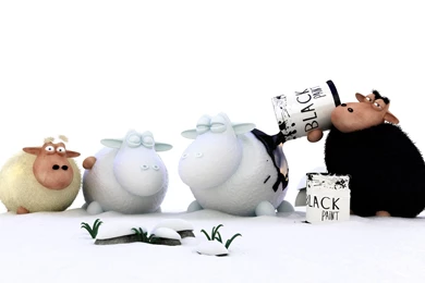 Desktop Wallpapers · Gallery · 3D Art · Winter Make up