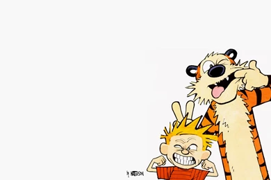 Calvin And Hobbes Comics Tiger Gp Wallpapers