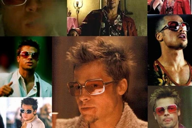 Amal8ousia: Brad Pitt Fight Club Glasses