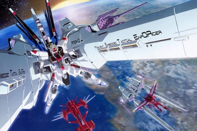 Wallpapers Gundam Freedom Seed Meteor Hd Online 2560x1440 ...