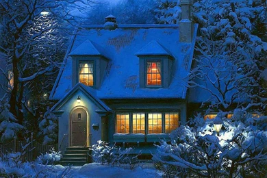 Winter Dusk Wallpapers   (