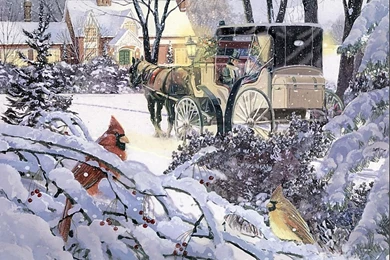 Beautiful, Winter, Cottage, Wallpapers, Cool, Awesome Houses ...