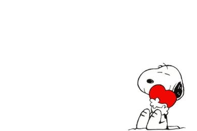 Free Snoopy Just Love Valentine Computer Desktop Wallpapers