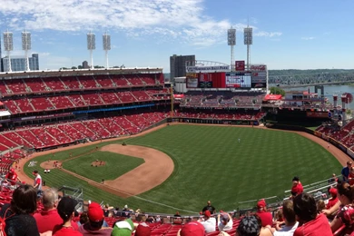 First Time At Great American Ballpark Today. Had An Awesome Time ...