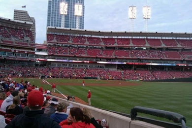Great American Ball Park, Section 138, Home Of Cincinnati Reds