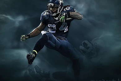 Seahawks Marshawn Lynch Wallpapers Free Desktop Backgrounds And ...