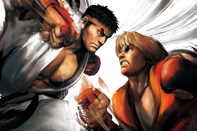 Ryu Vs Ken Street Fighter 5 Game HD Wallpapers   1920x1080 ...