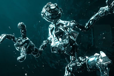 My Free Wallpapers   Fantasy Wallpapers : Disturbing Bot