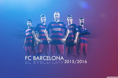 FC Barcelona 2015 2016 HD Desktop Wallpapers : Widescreen : High ...
