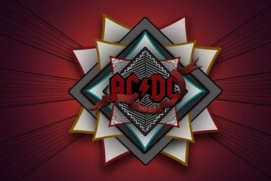 Ac/dc Rock Band Digital Art Hard Logos Wallpapers