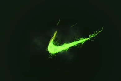 Green Nike Logo Wallpapers, Green Backgrounds, Pictures And Images