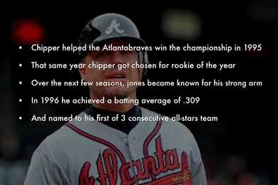 Chipper Jones By Student7