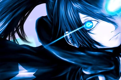 Black Rock Shooter Wallpapers 1366x768   (