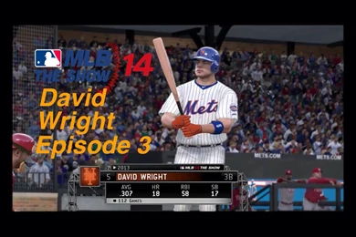 MLB 14: The Show Player Lock David Wright Episode 3 YouTube