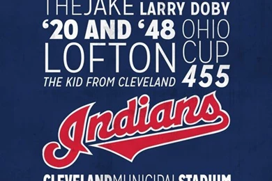 MLB 2015 Cleveland Indians Print   Illustration: I Have These ...