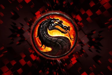 Fire Dragon Logo Mortal Kombat Wallpapers