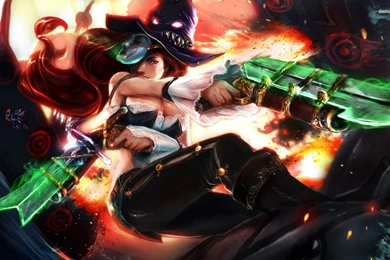 Wallpapers Jinx Miss Fortune League Of Legends 1920x1200