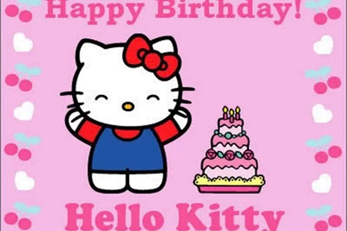 Hello Kitty Birthday Wallpapers   Wallpapers Cave